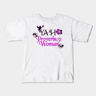 Proverbs 31 Woman | Sons of Thunder Kids T-Shirt